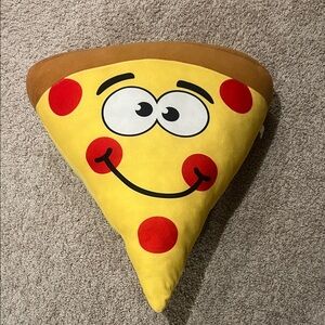 Giant Smiling Pizza Slice plush